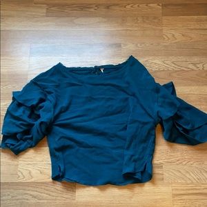 Free people thin flow arm top